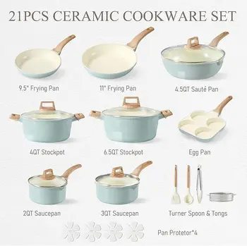 Non Toxic Ceramic Kitchen Cooking Pot