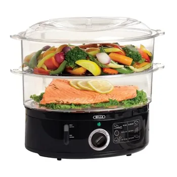 Two Tier Food Steamer with Stackable