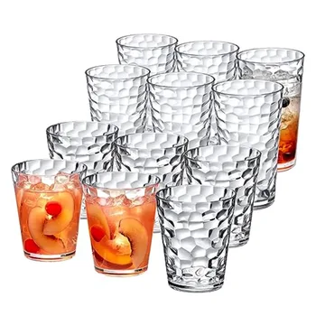 Vintage Frost Glass Drinkware Set